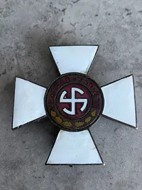 Tysk Schalburgkors - veludført Postwar