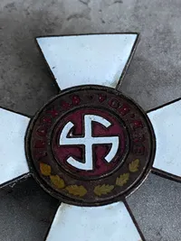 Tysk Schalburgkors - veludført Postwar