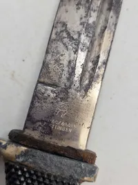 Original tysk udgangsbajonet - ww2
