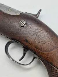 Original Engelsk 1800 tals perkusions pistol (forlader)