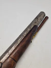 Original Engelsk 1800 tals perkusions pistol (forlader)