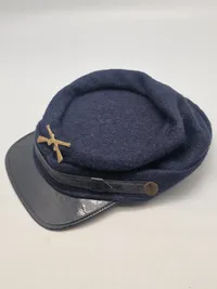Kepi fra den amerikanske borgerkrig (nordstaterne) -reproduktion