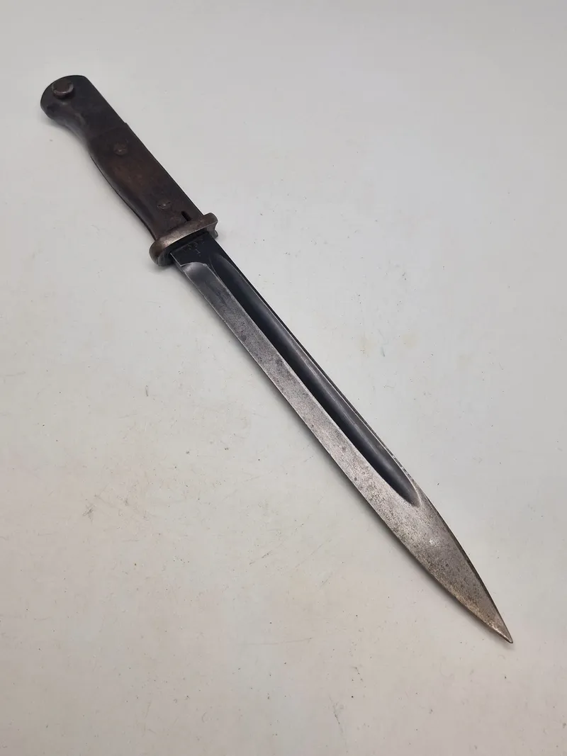 Original tysk Kriegsmarine K98 bajonet - Ostsee stemplet