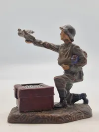 Original tysk linoliumsfigur