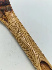 Original Cassowary bone dagger fra Papua New Guinea