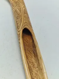 Original Cassowary bone dagger fra Papua New Guinea