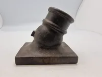 Kanon, morter, som brevpresse. veteran stævnet 1914. Danmark.