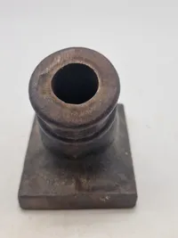 Kanon, morter, som brevpresse. veteran stævnet 1914. Danmark.