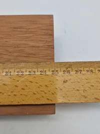 Flot plade med med miniature forlader og sidevåben 1864