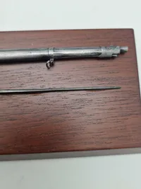 Flot plade med med miniature forlader og sidevåben 1864