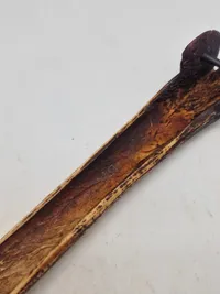 Original Cassowary bone dagger fra Papua New Guinea