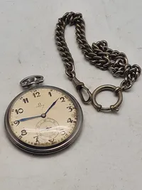 Originalt Omega lommeur med æske