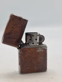 Original Zippolighter fra Vietnamkrigen