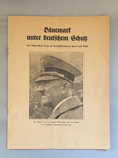 Ekstremt sjældent sjældent NSDAP-N hæfte (parti Nordslesvig)