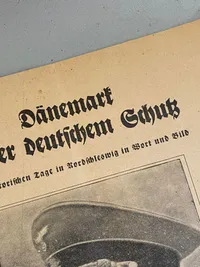 Ekstremt sjældent sjældent NSDAP-N hæfte (parti Nordslesvig)