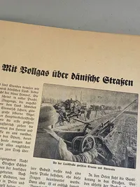 Ekstremt sjældent sjældent NSDAP-N hæfte (parti Nordslesvig)
