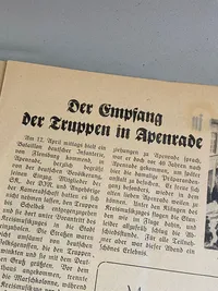 Ekstremt sjældent sjældent NSDAP-N hæfte (parti Nordslesvig)