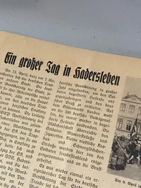 Ekstremt sjældent sjældent NSDAP-N hæfte (parti Nordslesvig)