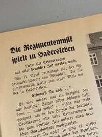 Ekstremt sjældent sjældent NSDAP-N hæfte (parti Nordslesvig)