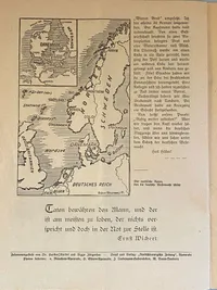 Ekstremt sjældent sjældent NSDAP-N hæfte (parti Nordslesvig)