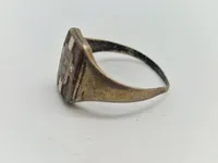 Original dansk national ring lavet af 830 sølv