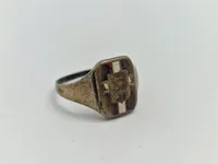Original dansk national ring lavet af 830 sølv