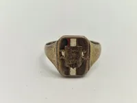 Original dansk national ring lavet af 830 sølv