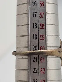 Original dansk national ring lavet af 830 sølv