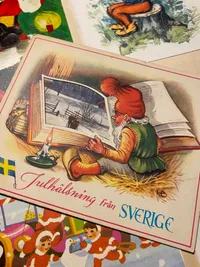 Stor samling julekort 1920’erne-1950’erne