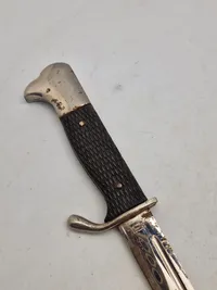 Original tysk papirkniv som udgangsbajonet - ww2