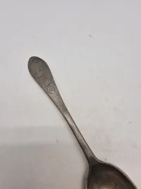 1700 tals TIN ske - vægt 61,8 gr