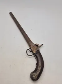 Original 1800 tals perkusionspistol (forlader)