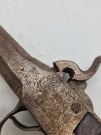 Original 1800 tals perkusionspistol (forlader)