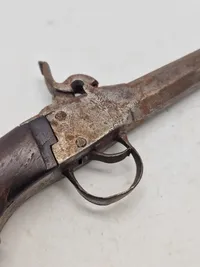 Original 1800 tals perkusionspistol (forlader)