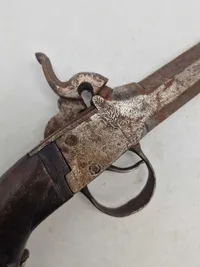 Original 1800 tals perkusionspistol (forlader)