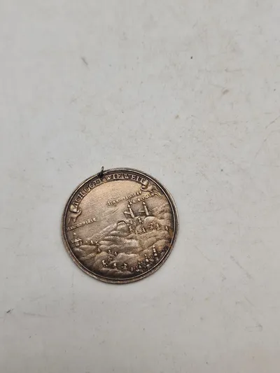 Original sølvmedalje  fra 1759