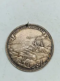 Original sølvmedalje  fra 1759