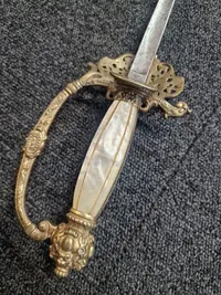 Original Svensk diplomat kårde