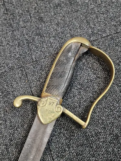 Dansk landkadet sabel model 1802
