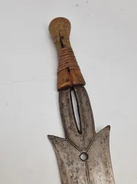 Originalt Afrikansk blankvåben