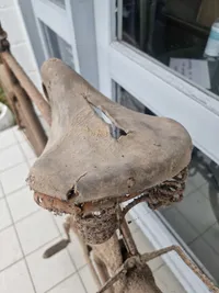 Sjælden original tysk WW2  truppenfahrad - har stået urørt på loft siden krigen