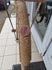 Sjælden original tysk WW2  truppenfahrad - har stået urørt på loft siden krigen