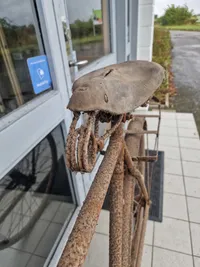Sjælden original tysk WW2  truppenfahrad - har stået urørt på loft siden krigen