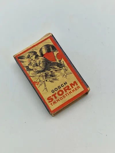 Original æske stormtændstikker fra 1930’erne