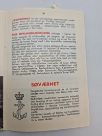 Samling diverse militære papirer mm.