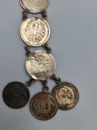 Urkæde af sølv - start 1900 tallet