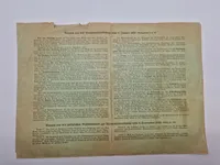 2 originale tyske Abmeldung - ww2