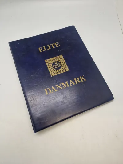 Dansk frimærke album - godt udfyldt