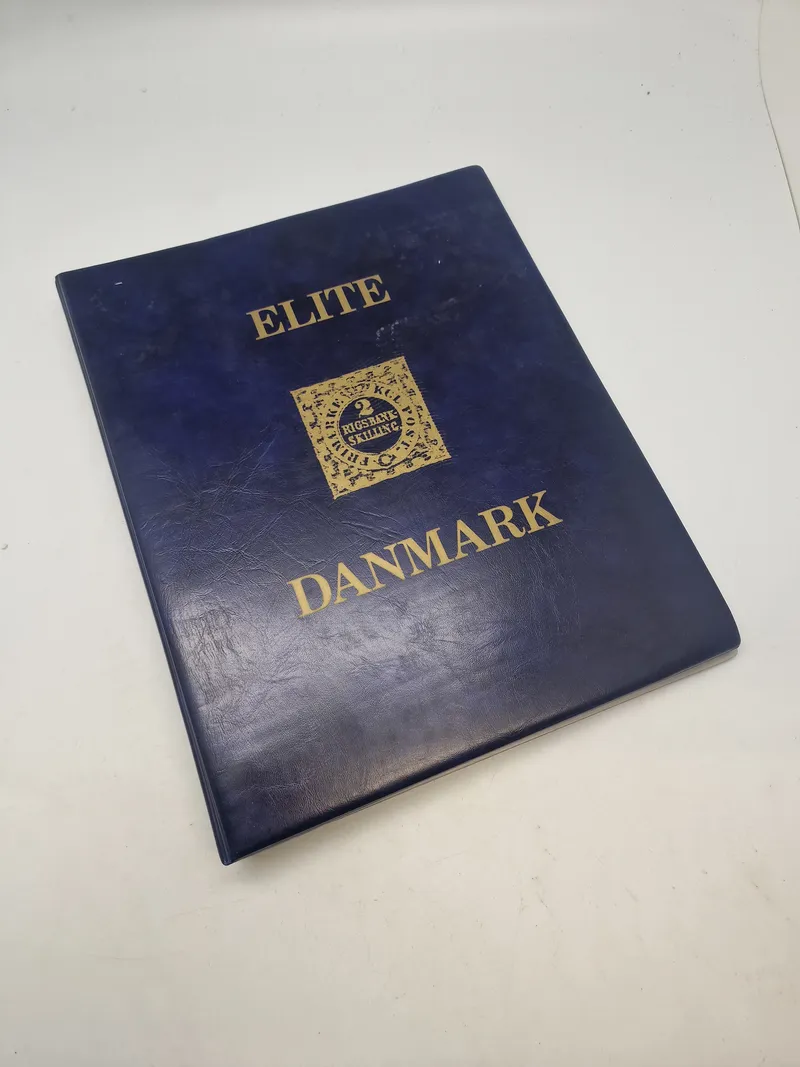 Dansk frimærke album - godt udfyldt