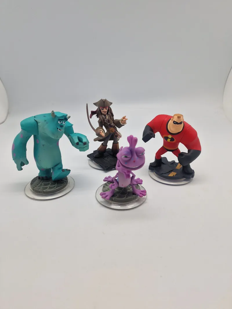 Samling originale Disney figurer